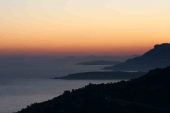 tramonto stupendo