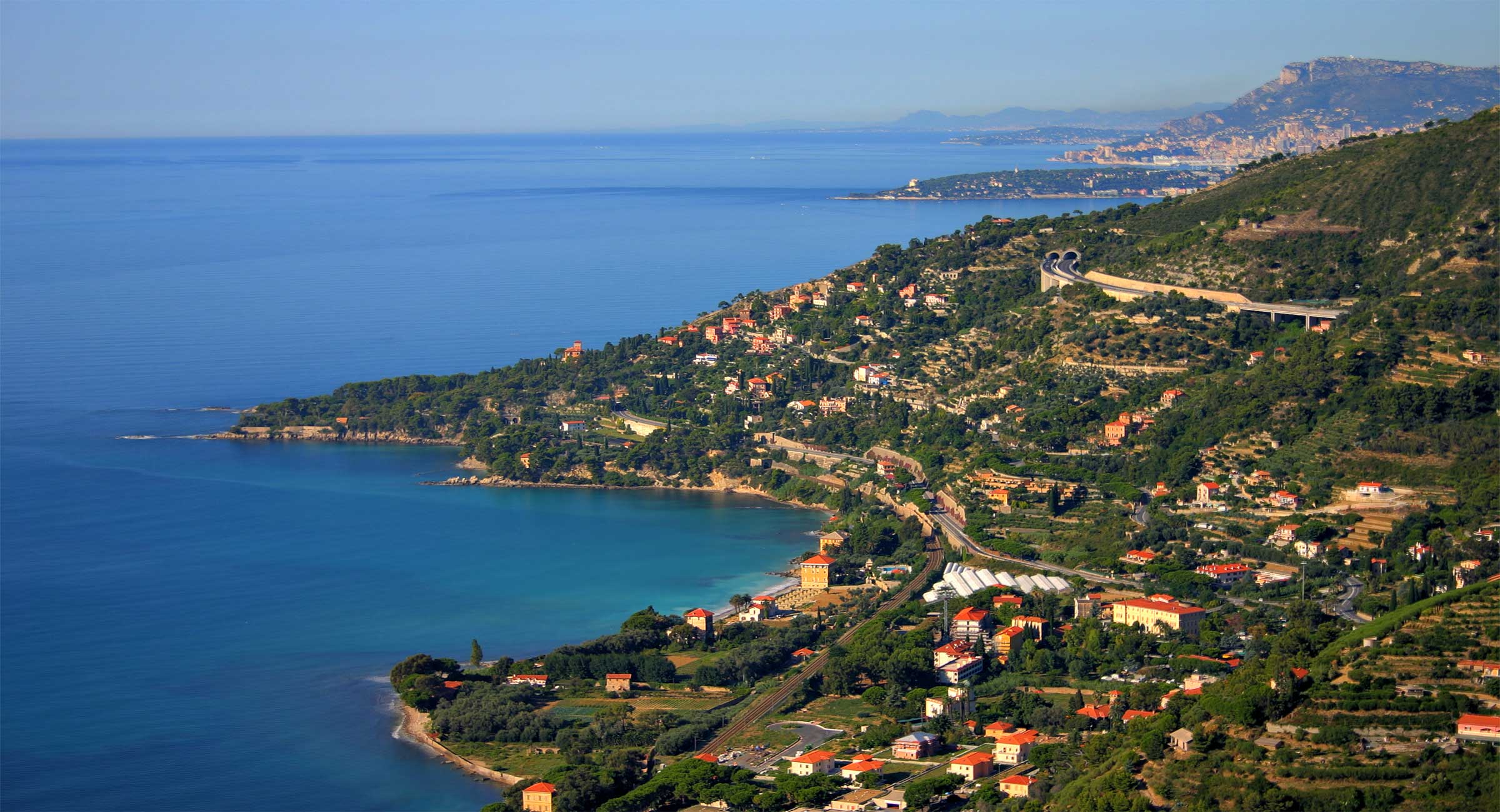 French Riviera panorama